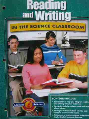 (image for) Glencoe Science Reading & Writing in the Science Classroom (P)