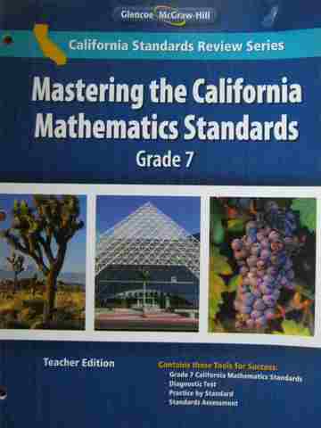 (image for) Mastering the California Mathematics Standards 7 TE (CA)(TE)(P)