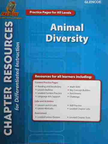 (image for) Life iScience Chapter Resources Chapter 11 Animal Diversity (P)