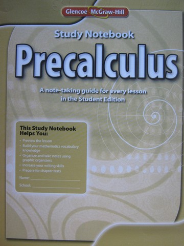 (image for) Precalculus Study Notebook (P)