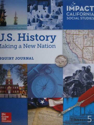 (image for) US History Making A New Nation Inquiry Journal (CA)(P)