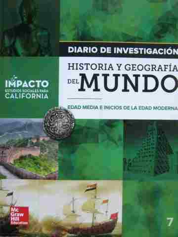 (image for) Historia y Geografia del Mundo Diario de investigacion (CA)(P) by Spielvogel