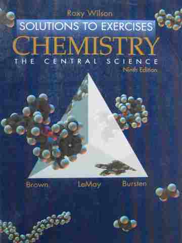 (image for) Chemistry 9th Edition Solutions to Exercises (P)