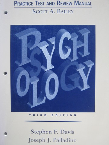 (image for) Psychology 3rd Edition Practice Test & Review Manual (P)