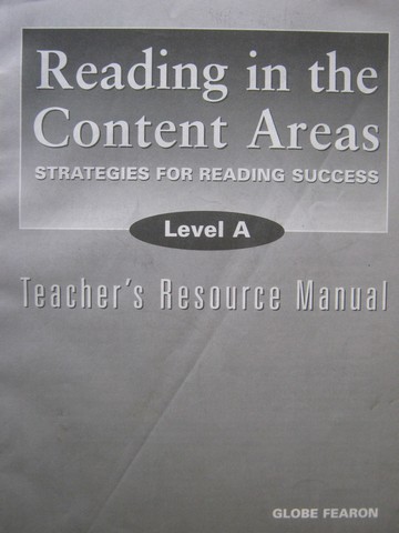 (image for) Reading in the Content Areas Level A TRM (TE)(P) by Kinsella
