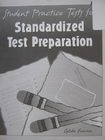 (image for) Student Practice Tests for Standardized Test Preparation (P)