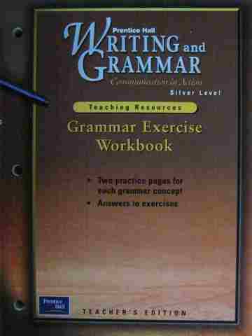 (image for) Writing & Grammar Silver Grammar Exercises Workbook TE (TE)(P)