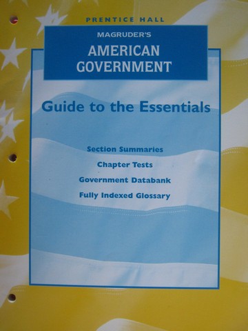 (image for) Magruder's American Government Guide to the Essentials (P)