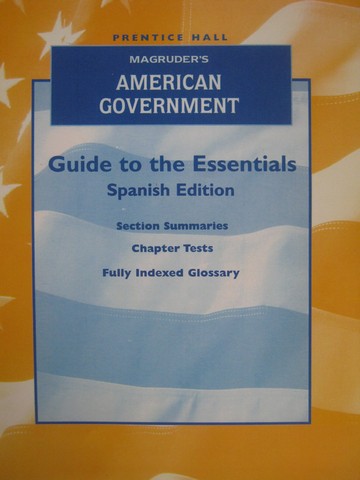(image for) Magruder's American Government Guide to the Essentials SP (P)