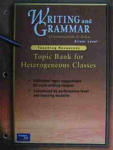 (image for) Writing & Grammar Silver Topic Bank for Heterogeneous Classes(P)