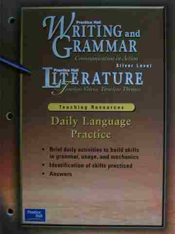 (image for) Writing & Grammar Silver Daily Language Practice (P)