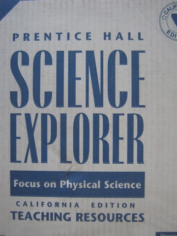 (image for) Science Explorer Focus on Physical Science TRP (CA)(TE)(Pk) - Click Image to Close
