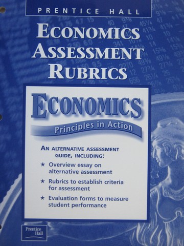 (image for) Economics Principles in Action Economics Assessment Rubrics (P)