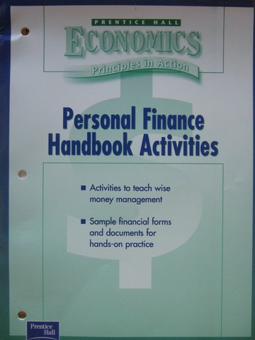(image for) Economics Principles in Action Personal Finance Handbook (P)