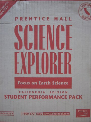 (image for) Focus on Earth Science Student Performance Pack (CA)(Pk)