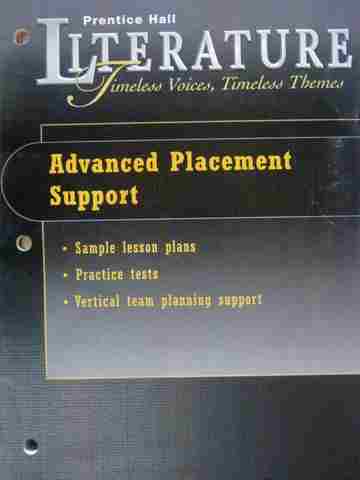 (image for) Literature The British Tradition Advanced Placement Support (P)