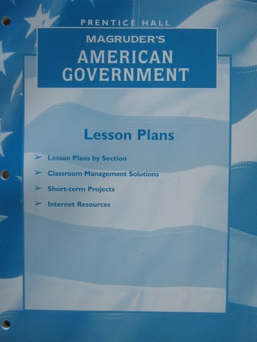 (image for) Magruder's American Government Lesson Plans (P)