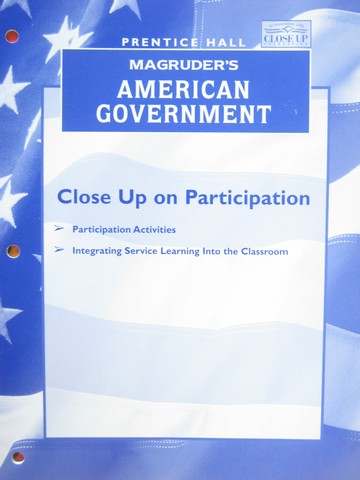 (image for) Magruder's American Government Close Up on Participation (P)