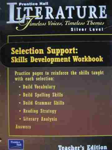 (image for) Literature Silver Level Selection Support Skills TE (TE)(P)
