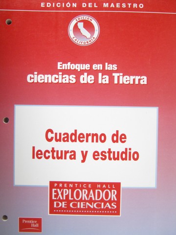 (image for) Enfoque en las ciencias de la Tierra Cuaderno de lectura TE (P)