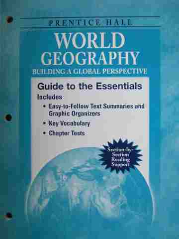 (image for) World Geography Guide to the Essentials (P) by Baerwald & Fraser