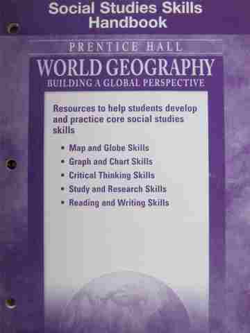 (image for) World Geography Social Studies Skills Handbook (P)