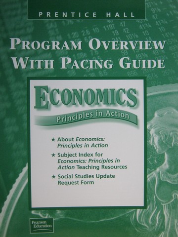 (image for) Economics Principles in Action Program Overview with Pacing (P) - Click Image to Close