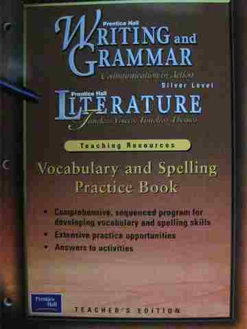 (image for) Writing & Grammar Silver Vocabulary & Spelling Practice (TE)(P)