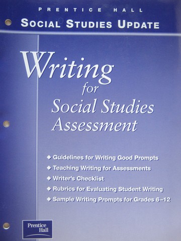 (image for) Writing for Social Studies Assessment (P) by Diane Hart