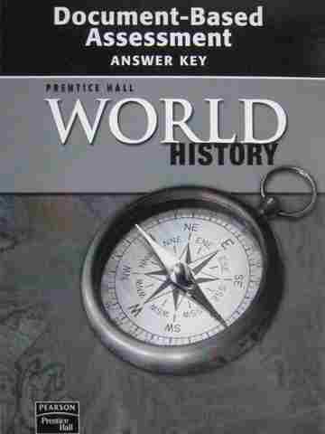 (image for) World History Document-Based Assessment Answer Key (P)