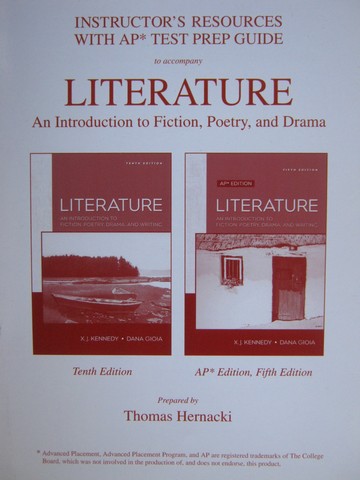 (image for) Literature 5th Edition AP Edition IR with AP Test Prep (TE)(P)