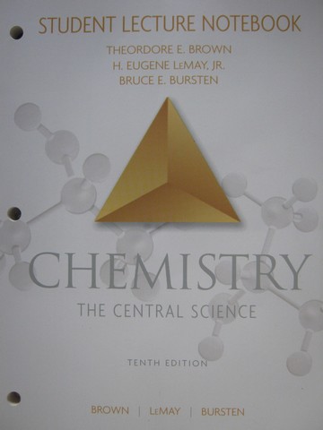 (image for) Chemistry 10th Edition Student Lecture Notebook (P) by Brown,