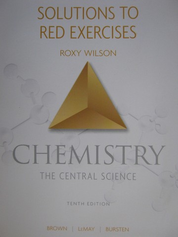 (image for) Chemistry 10th Edition Solutions to Red Exercises (P) by Wilson