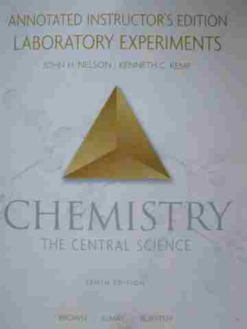 (image for) Chemistry 10e Laboratory Experiments AIE (TE)(P) by Nelson & Kemp