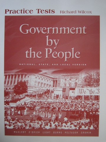 (image for) Government by the People 21st Edition Practice Tests (P)