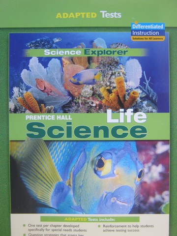 (image for) Science Explorer Life Science Adapted Tests (P)