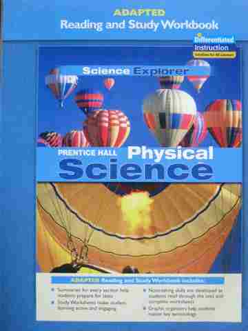 (image for) Science Explorer Physical Science Adapted Reading & Study WB (P)