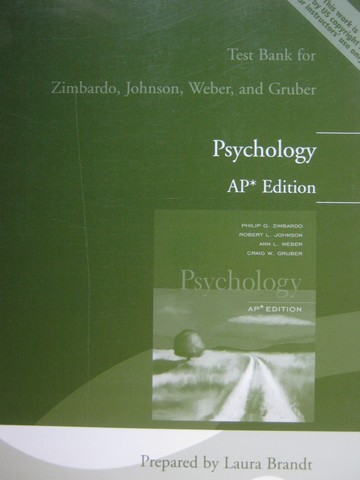 (image for) Psychology AP Edition Test Bank (P) by Laura Brandt