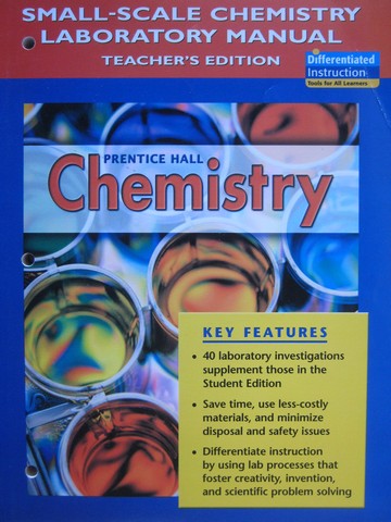(image for) Chemistry Small-Scale Chemistry Laboratory Manual TE (TE)(P)