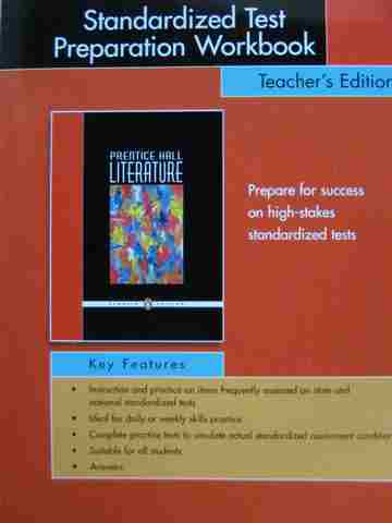 (image for) Literature 8 Penguin Edition Standardized Test Prep TE (TE)(P)