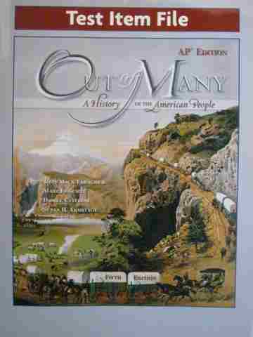 (image for) Out of Many 5e AP Edition Test Item File (P) by Faragher, etc.
