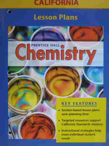 (image for) Chemistry California Lesson Plans (CA)(P)