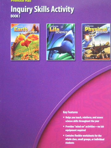 (image for) California Science Explorer Inquiry Skills Activity Book 1 (CA)(P)