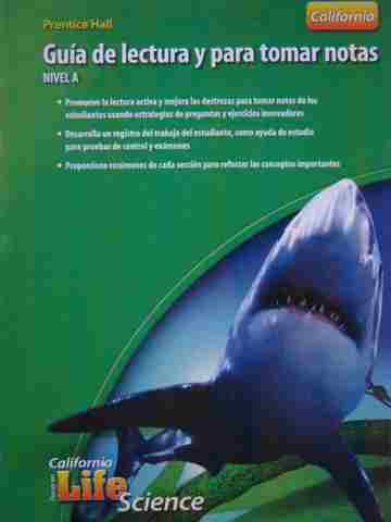 (image for) California Focus on Life Science Guia de Lectura A (CA)(P)
