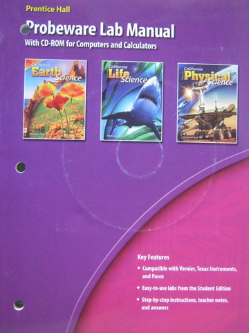 (image for) California Science Explorer Probeware Lab Manual with CD-ROM (P)