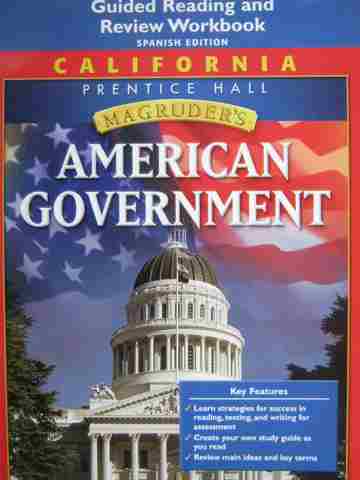 (image for) Magruder's American Government Guided Reading Spanish (CA)(P)