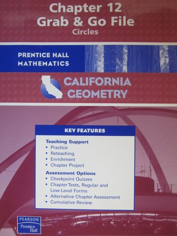 (image for) California Geometry Chapter 12 Grab & Go File (CA)(P)