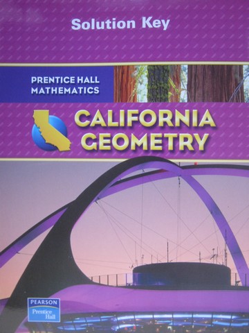 (image for) California Geometry Solution Key (CA)(P)