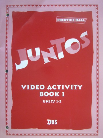 (image for) Juntos Dos Video Activity Book 1 Units 1-3 (P)