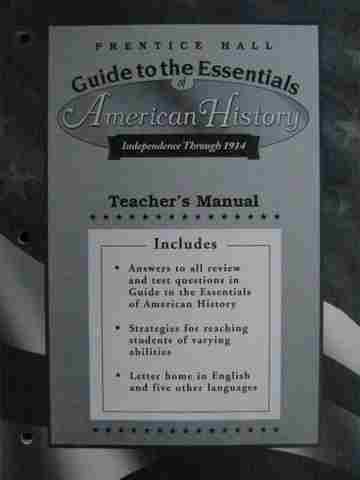 (image for) American History Guide to the Essentials TM (TE)(P)